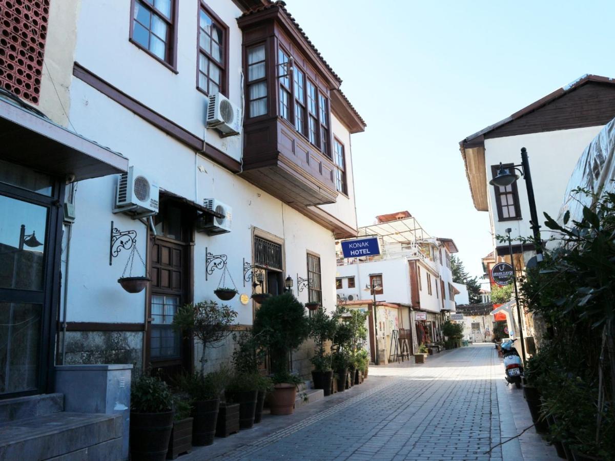 Konak Hotel Kaleici Antalya Exterior foto